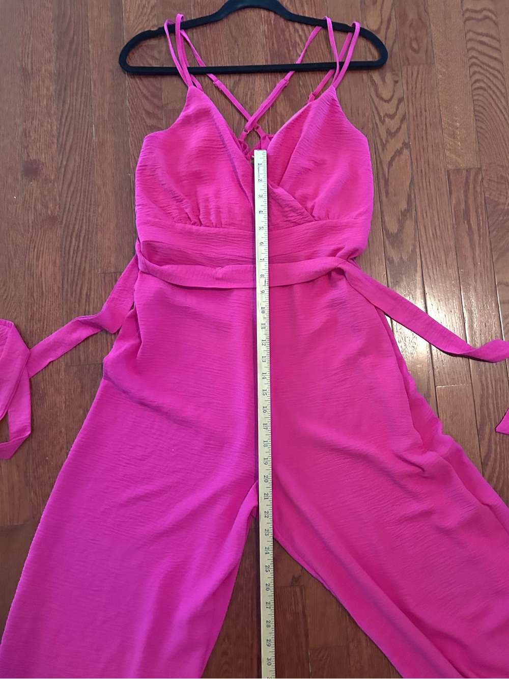 Evolutionary Hot Pink Wide Leg Jumpsuit – XL – NWT - Picture 8 of 9